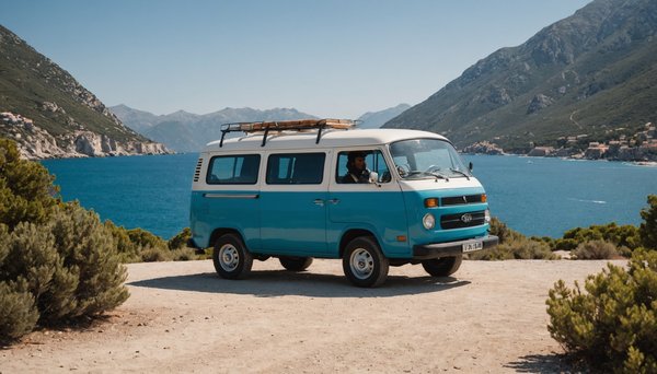Aventure en liberté : top des vans à louer en corse