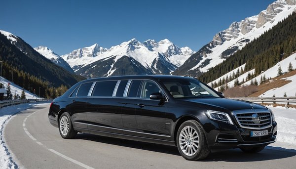 Explore courchevel in style: luxury limousine experience